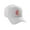 White, variant on Daxton Structured Baseball Hat Cap Curved Visor Old English Font Alphabet A to Z, Black Hat Red T
