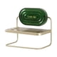 thumbnail image 3 of Estante colgante para bloques, estante de almacenamiento de cocina, organizador de utensilios de cocina dorado y verde, 3 of 9