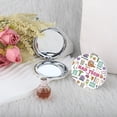 thumbnail image 4 of OKEYCH Future Radiologic Technologist Gift Rad Tech Makeup Mirror Xray Tech Pocket Mirror Radiology Graduation Gift (Rad Tech J C), 4 of 7