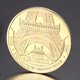 thumbnail image 5 of Regalos Recuerdo Turismo Moneda Conmemorativa Chapada en La Torre Eiffel París (oro), 5 of 7