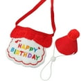 thumbnail image 2 of KANG Birthday Party Hat Bibs Scarf And Cat, 2 of 7