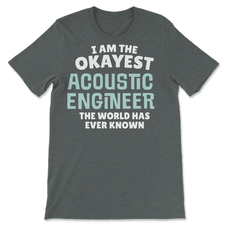 Funny Acoustic Engineer T-Shirt - I'm the Okayest!