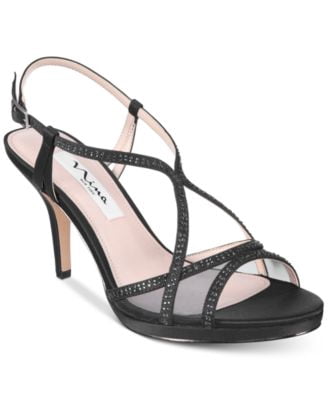 Blossom Strappy Embellished Evening 