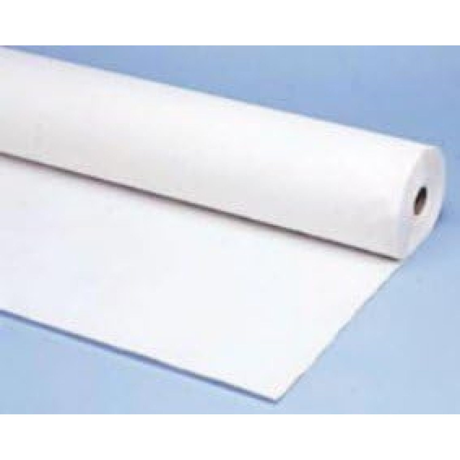 White Plastic Tablecloth Roll, Heavy Duty 300ft