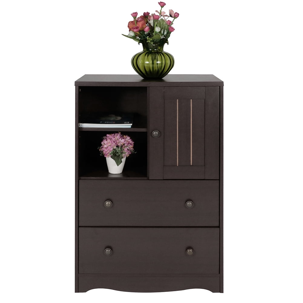 Kepooman Free Standing Floor Cabinet Bathroom Cabinet, Accent Cabinets, Wooden Sideboard with 2 Drawers Kepooman Free Standing Floor Cabinet Bathroom Cabinet, Accent Cabinets, Wooden Sideboard with 2 Drawers