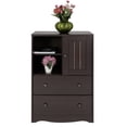 thumbnail image 2 of Topcobe Storage Cabinet with 2 Drawers, Floor Storage Cabinet with Drawer, Modern Accent Cabinet for Living Room, Bedroom, Kitchen, 2 of 9