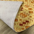 thumbnail image 5 of Ambesonne African Place Mats Set of 4, Quirky Art Forms, Standard Size, Sand Brown Ginger, 5 of 6