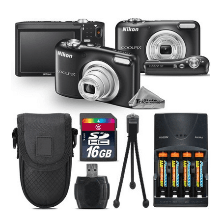 Nikon Coolpix A10 - Black - Kit A (Nikon Coolpix S33 Best Price)