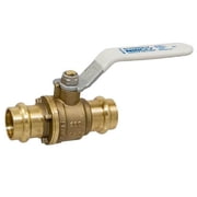 NIBCO 1/2 In. Brass Press Fit Ball Valve