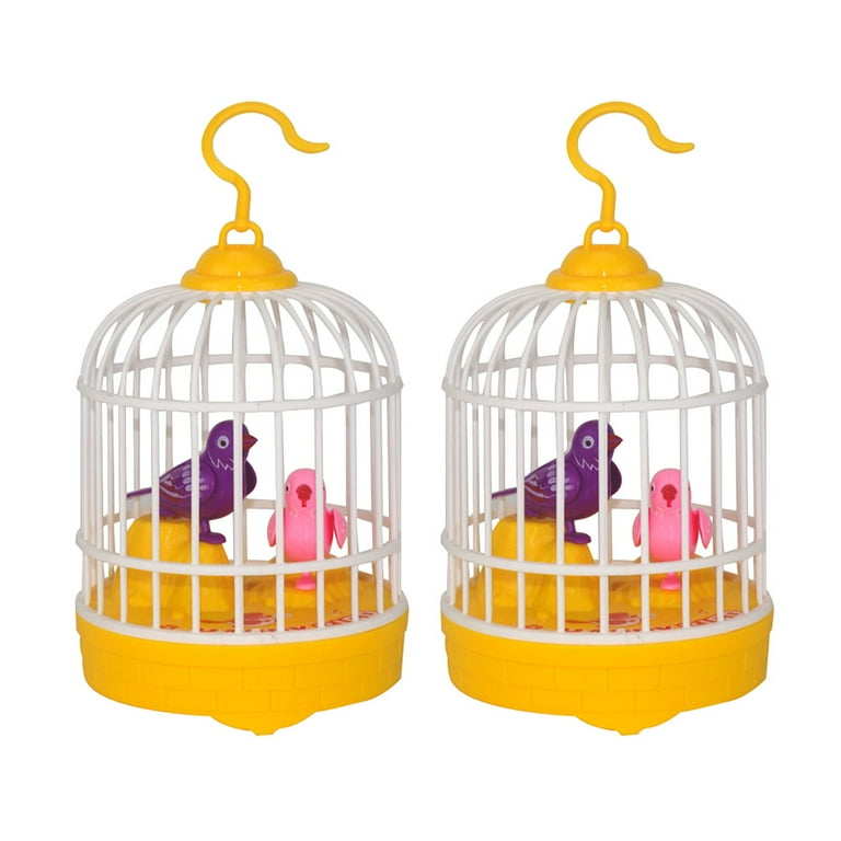 Parrot in cage toy cheap