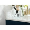 thumbnail image 4 of 42 inch single bathroom vanity in blue with backsplash, 4 of 8