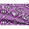 thumbnail image 5 of oneOone Rayon Purple Fabric Block Sewing Material Print Fabric By The Yard 56 Inch Wide, 5 of 5