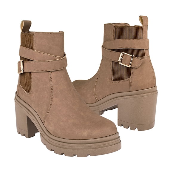 BOTINES DURANDIN MUJER 6813 SUEDE CAFÉ