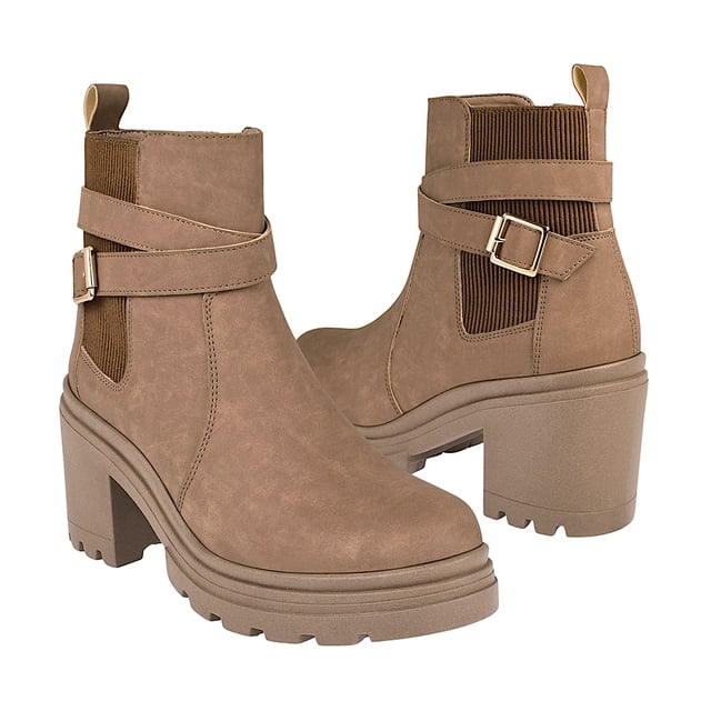 BOTINES DURANDIN MUJER 6813 SUEDE CAFÉ