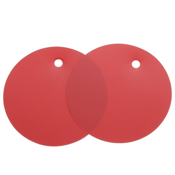 Uxcell 50Pcs Waterproof Shipping Tags, Metal Eyelet Durable Label Tear Resistant Blank Tag, Red