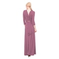 thumbnail image 2 of VON VONNI Women's Tropic Magenta Victoria Long Sleeve Transformer Dress NWT, 2 of 2