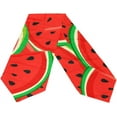 thumbnail image 2 of Coolnut Rectangle Cloth Table Runner, Beautiful Watermelon Pattern Table Cover 13"x90"for Wedding Birthday Holiday, 2 of 5