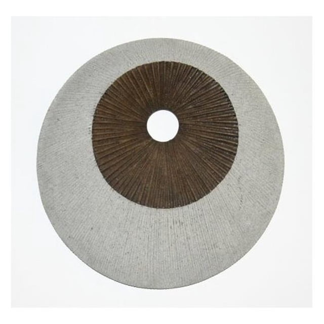 Screen Gems SGS4142-92 26 in. X 3.35 in. Round Double Layer Wall Decor with Ribbed -Pack of 2