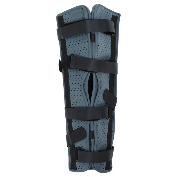 Full Leg Brace,Adjustable Knee Immobilizer Joint Knee Immobilizer Leg Brace  Ultra Responsive