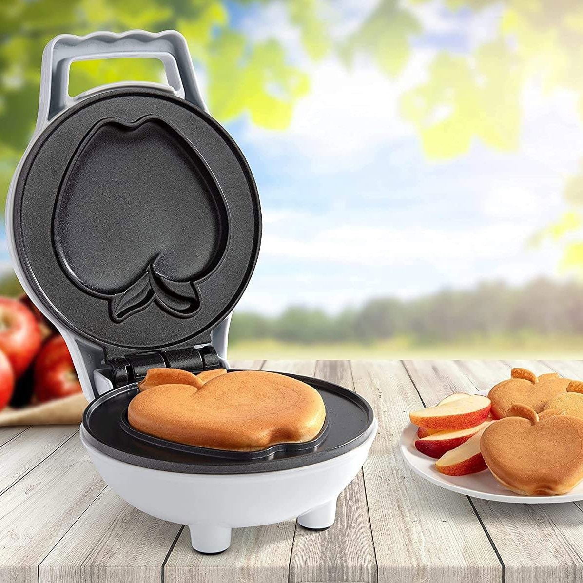 CucinaPro Waffle Wow! Waffle Maker | Mini Apple