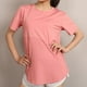 thumbnail image 2 of Blusa deportiva de gran tamaño, camiseta, ropa de yoga para mujer, camiseta holgada y transpirable de manga corta para correr, ropa de fitness, 2 of 5