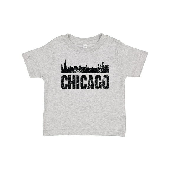 Inktastic Chicago Skyline Grunge Boys or Girls Baby T-Shirt