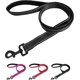thumbnail image 1 of Padded Handle Dog Lead, 1.2m x 2.5cm Durable Reflective Nylon Dog Leash for Large, Medium Dogs, Black, 1 of 5
