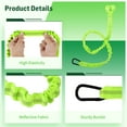 thumbnail image 5 of 2PCS Kayak Paddle Leash, 3.3-4.9ft Stretchable Paddle Strap, Lightweight Paddle Holder with Buckle, Reflective Paddle Lanyard for Canoe Fishing Pole Rod, 5 of 7
