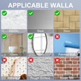 thumbnail image 3 of CZQ 3 in 1 Chamber Wall Mounted Bathroom Shower Pump Dispenser Dispensers for The Shower Shampoo and Conditioner Dispenser Shower Dispenser 3 Chamber no Drill(17.6 oz Triple Colourless), 3 of 6