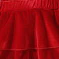 thumbnail image 6 of Cdudpw Baby Girl Clothes Suspender Skirt Newborn Ruffle Romper Dress Bow Headband Fall Outfits(Z163-Red), 6 of 8