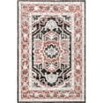 thumbnail image 2 of nuLOOM Deanna Distressed Traditional Medallion Cotton Blend Area Rug, 7' 10" x 10', Beige, 2 of 2