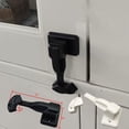 thumbnail image 5 of YISITIAN Compact Caravan Door Holder and Lock, Swivel Latch Locking Mechanism, Secure and Stable Door Retainer for RVs, Trailers, Motorhomes, Easy to Install AZ1014-6718, 5 of 5