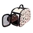 thumbnail image 3 of Narrow Shelled Perforated Lightweight Collapsible Military Grade Transportable Designer Pet Carrier, 3 of 7