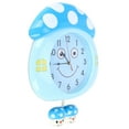 thumbnail image 3 of Horloge, Horloge Murale Décorative en Forme de Champignon Horloge de Dessin Animé Design Révolutionnaire, 3 of 14