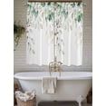 thumbnail image 6 of Eucalyptus Leaves Bedroom Curtains 63 Inches length, Spring Botanical Pastoral Watercolor Window Treatment Curtain Drapes, Rod Pocket Curtain Panels for Living Room Kitchen, 42"x63", 2 Panels, 6 of 7