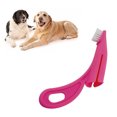 thumbnail image 4 of Cepillo de dientes para dedos de perro, cerdas de nailon, cuidado bucal Dental, cepillo para dedos para mascotas, Kit de cuidado de encías para perros y gatos, rojo, 4 of 10