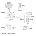 thumbnail image 2 of CHUANK Guitar Tuning Pegs Vintage Style Guitar Machine Heads Guitar String Fixer Tool Guitar Pegs, 2 of 5