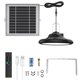 thumbnail image 2 of Lámpara colgante solar para exteriores con control remoto, linterna LED impermeable con 4 modos de iluminación, sensor de movimiento, gancho portátil y batería recargable., 2 of 6