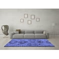 thumbnail image 3 of Ahgly Company Indoor Rectangle Persian Blue Traditional Area Rugs, 6' x 9', 3 of 4