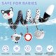 thumbnail image 3 of Juguetes de peluche en espiral para bebés, juguetes para cochecito en blanco y negro, juguetes de actividades en espiral y elásticos, juguetes para el asiento del automóvil, juguetes para cuna con son, 3 of 5