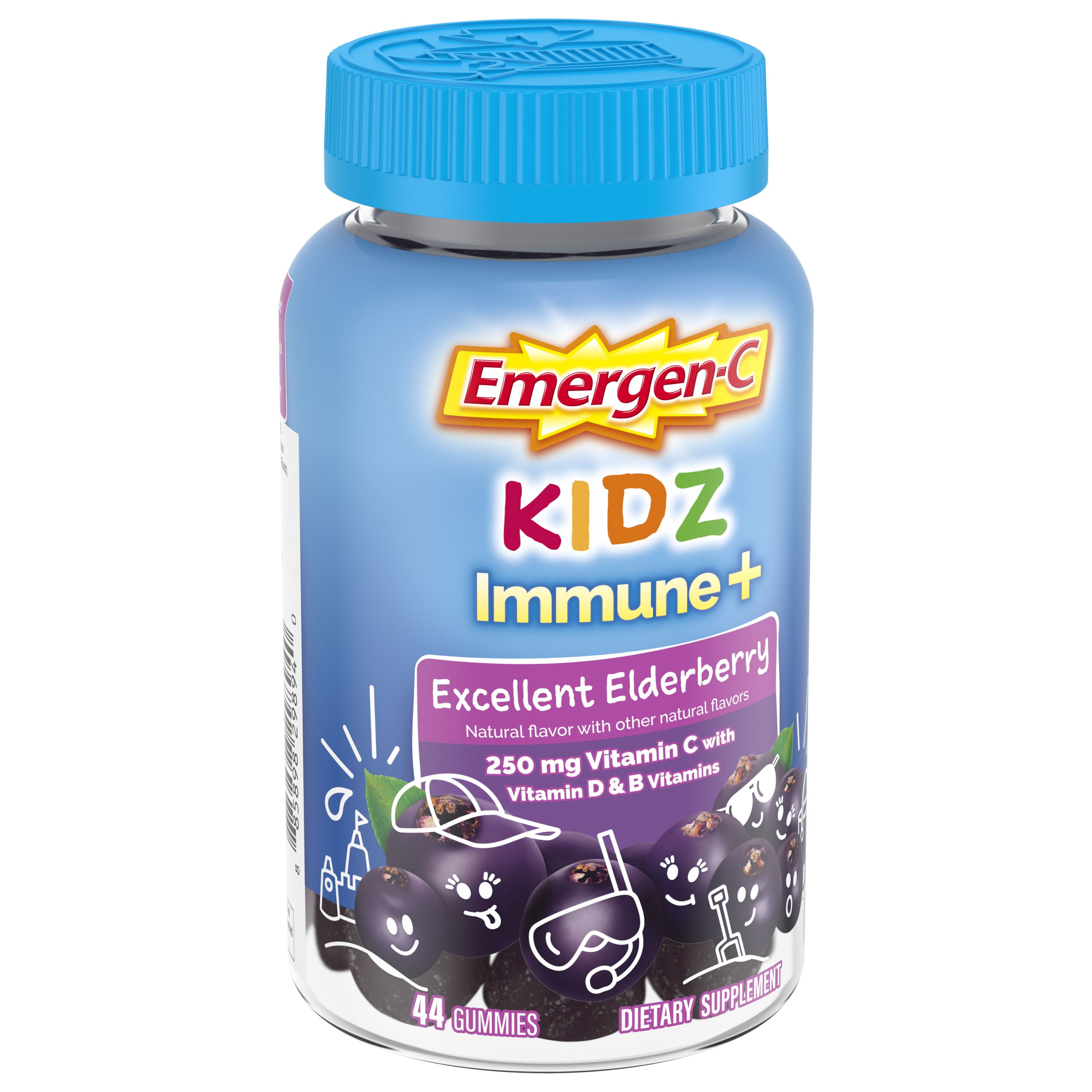 Emergen C Immune Gummy Elderberry 44 CT