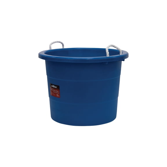 United Solutions TU0014 Utility Tub Muck Bucket, 20 gal, Plastic, Blue