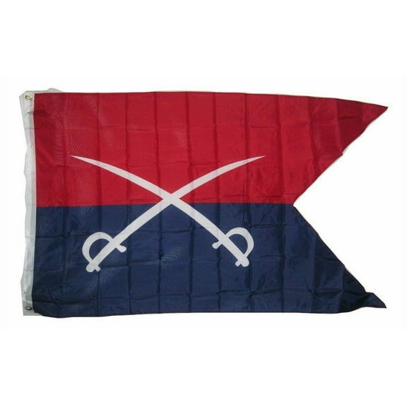 3X5 GENERAL GEORGE CUSTER 7TH CAVALRY COMPANY FLAG 100D