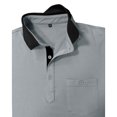 thumbnail image 6 of Mens Polo T Shirt Short Sleeve with Button Loose Fit Summer Shirts Light Gray Mens Dress Shirts, 6 of 6