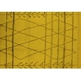 thumbnail image 1 of Ahgly Company Machine Washable Indoor Rectangle Oriental Yellow Industrial Area Rugs, 2' x 3', 1 of 4
