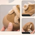 thumbnail image 5 of Toddler Infant Baby Unisex Martin Boots Winter Lined Anti-Slip Snow Shoes Leather Upper Warm Comfortable Outdoor, 5 of 8