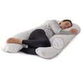 thumbnail image 1 of Milliard U Shaped Total Body Support Pillow Memory Foam with Cool, Breathable and Washable Cover- 54 Inch, 1 of 9