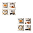 thumbnail image 2 of kurtrusly 4pack/lot Holiday Home With Easy-care Pillowcase Soft Cushion Cover Halloween-7 2Set, 2 of 6
