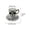Multicolor, A, variant on Halloween Skull Coffee Mug with Handle & Saucer, 2026 Spooky Gold Trimmed Ceramic Coffee Cups for Halloween, Ideal Gift for Her/Him