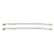 thumbnail image 3 of Cadenas transparentes acrílicas para mujer, cuentas redondas de 30cm, accesorios de repuesto para decoración de bolsos DIY, 2 uds., 3 of 8